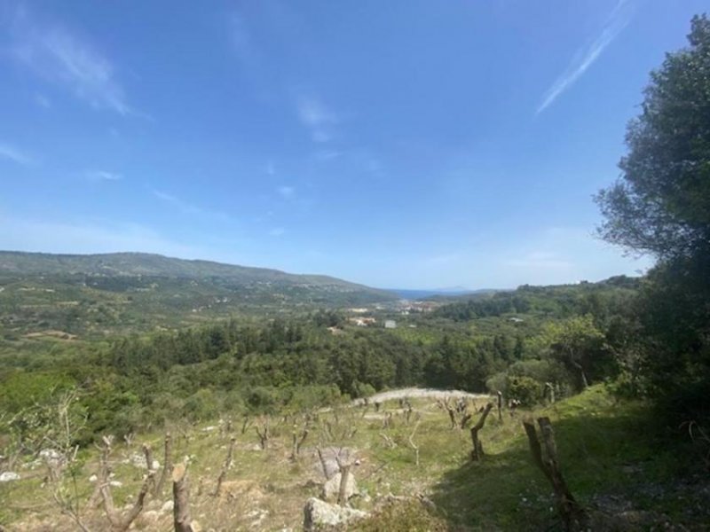 Vryses Chania Grundstück mit Meerblick in Hampatha, Vryses, Apokoronas Grundstück kaufen